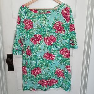 Lilly Pulitzer Pineapple Tshirt Dress